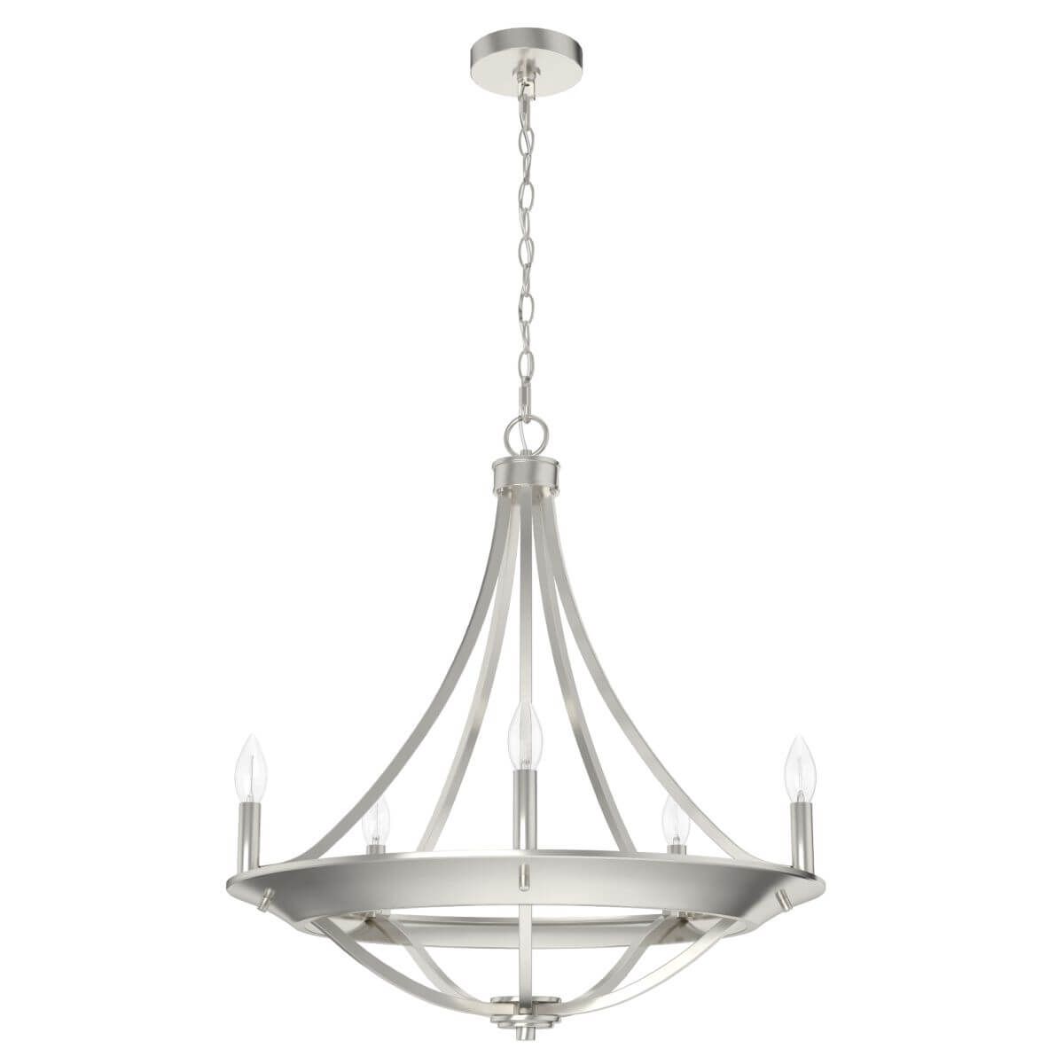 Hunter Perch Point 5 Light 24" Wide Taper Candle Style Chandelier - Thumbnail 2