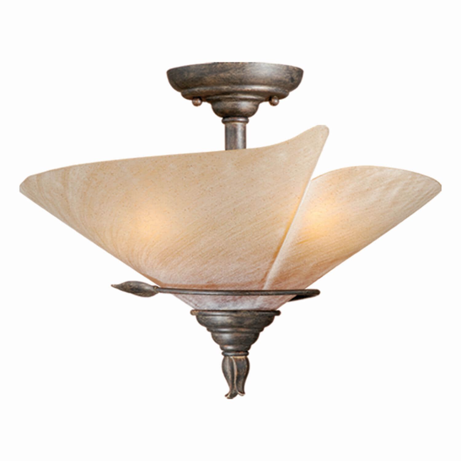 Vaxcel Capri Semi-Flush Mount - Thumbnail 3