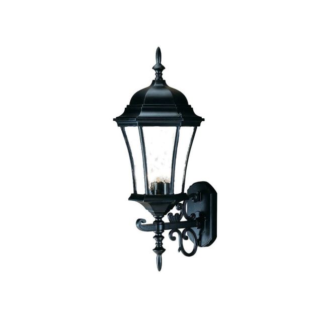 Acclaim Lighting 5025BK Brynmawr Three Light 24 Inch Tall Outdoor Wall Lantern In Matte Black