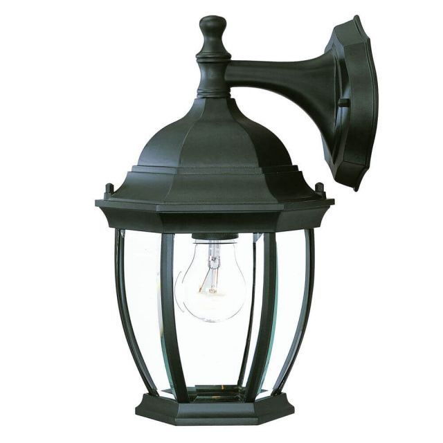 Acclaim Lighting Wexford 1 Light 13 Inch Tall Outdoor Wall Mount In Matte Black 5035BK
