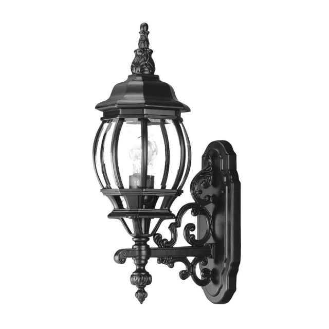 Acclaim Lighting 5150BK Chateau One Light 21 Inch Tall Outdoor Wall Lantern In Matte Black