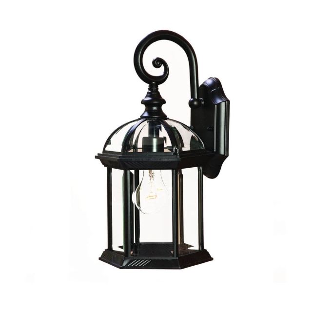 Acclaim Lighting Dover 1 Light 16 Inch Tall Outdoor Wall Mount In Matte Black 5271BK