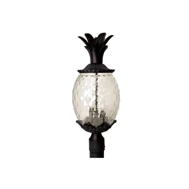 Acclaim Lighting 7517BC Lanai 3 Light 22 inch Tall Post Lantern In