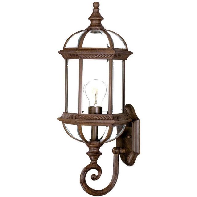 Acclaim Lighting Dover 22 inch Tall One Light Outdoor Wall Lantern In Burled Walnut 5272BW