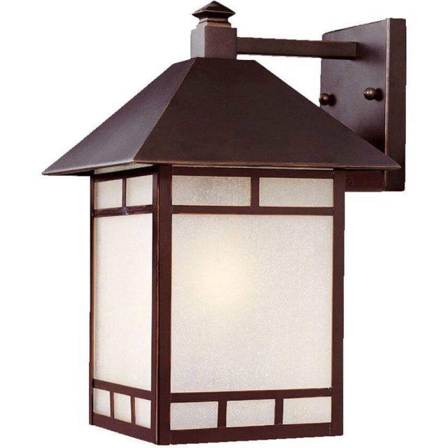 Acclaim Lighting Artisan One Light 16 Inch Tall Outdoor Wall Lantern In Architectural Bronze 9022ABZ