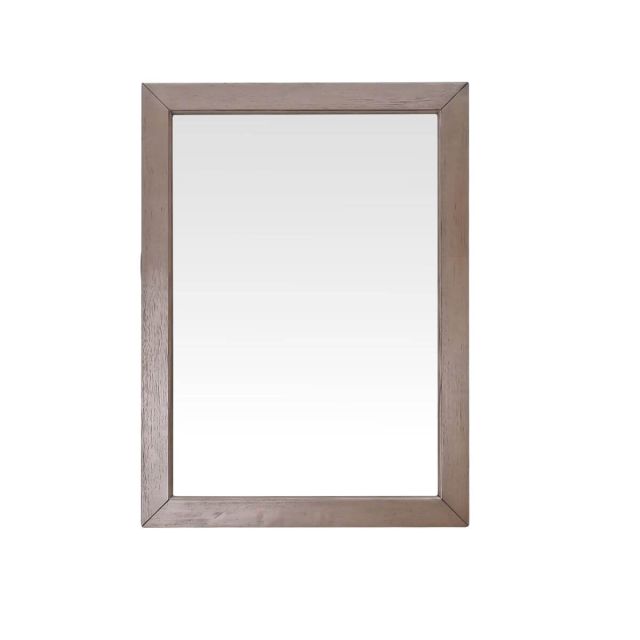 Avanity EVERETTE-M24-WD Everette 24 inch Rectangular Mirror in Gray Oak