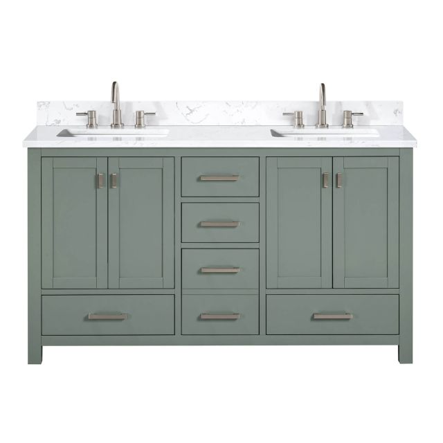 Avanity MODERO-VS73-MO-E Modero 73 inch Double Sink Bath Vanity Set in ...