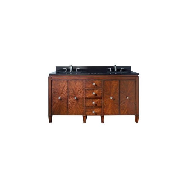Avanity BRENTWOOD-V61-NW Brentwood 61 Inch Vanity Only In New Walnut