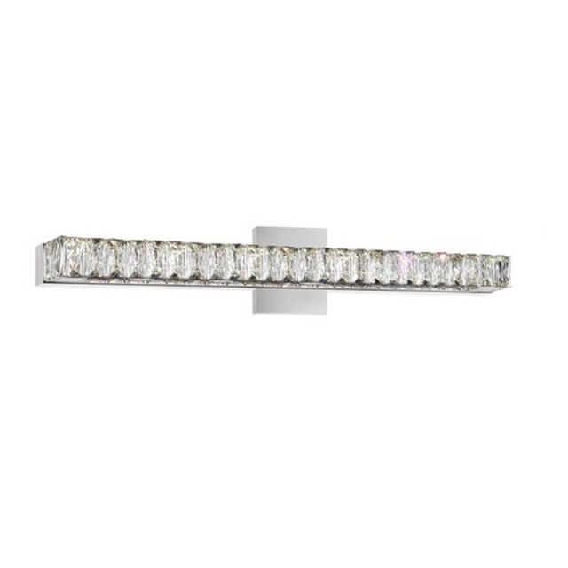 CWI Lighting Milan 5 inch Tall Wall Sconce In Chrome 5624W24ST
