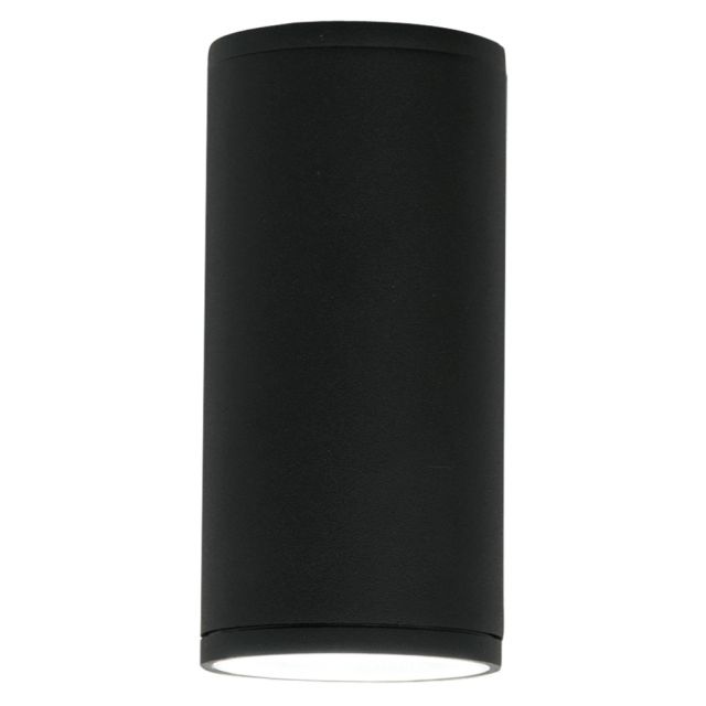DVI Lighting DVP115012BK Summerside 1 Light 6 inch Tall Outdoor Wall Light In Black