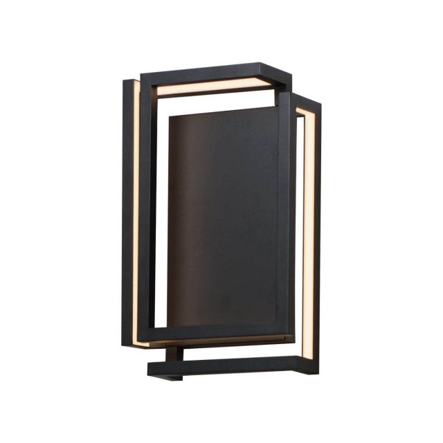 ET2 lighting Penrose 18 inch Tall LED Wall Sconce in Black with Silicone Diffuser E21269-BK
