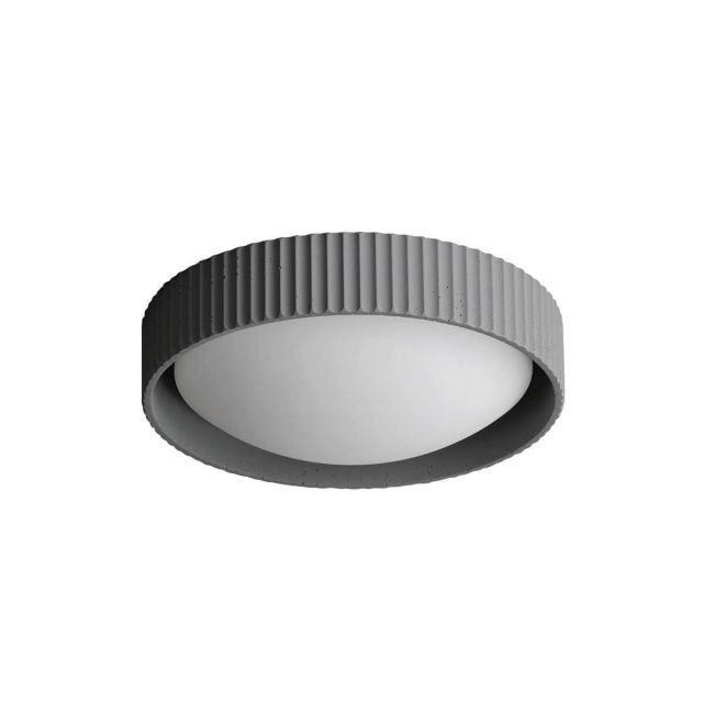 ET2 lighting Souffle 14 inch LED Flush Mount in Gray E25051-GY