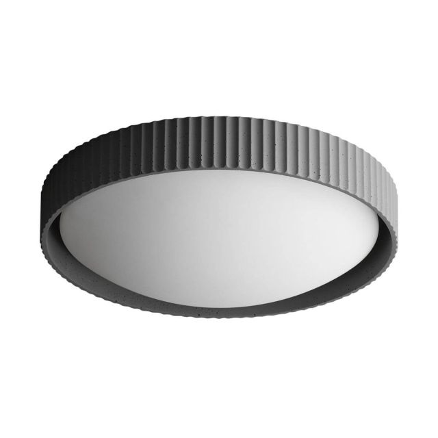 ET2 lighting Souffle 18 inch LED Flush Mount in Gray E25058-GY