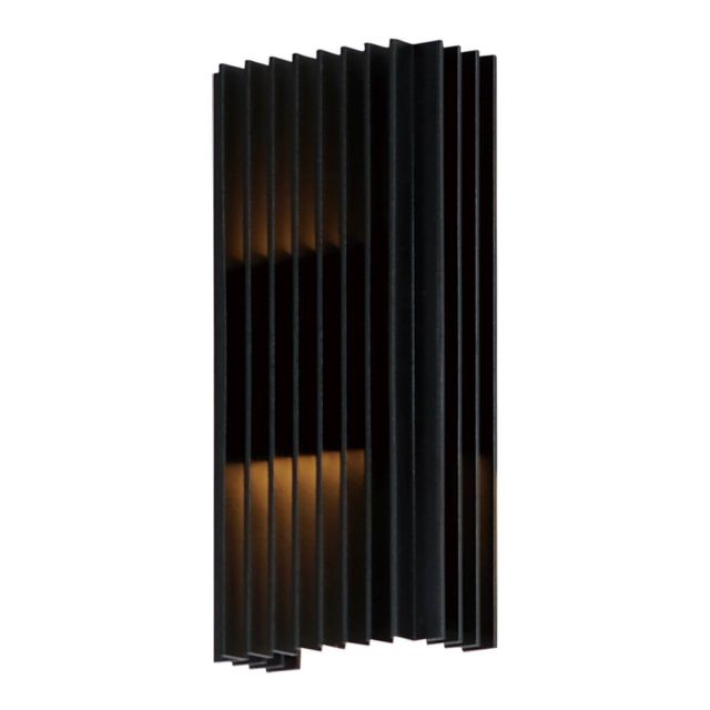 ET2 Lighting E30114-BK Rampart 12 inch Tall LED Outdoor Wall Mount in Black