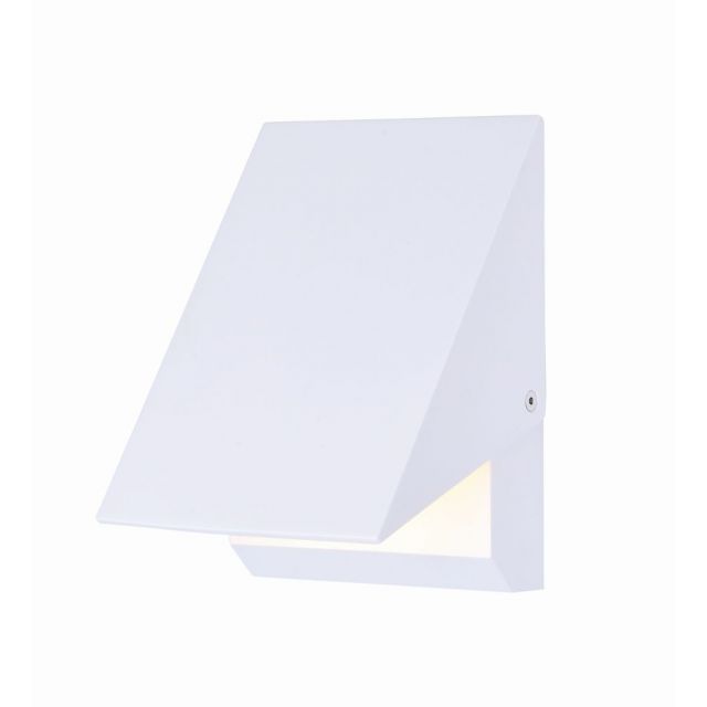 ET2 lighting Alumilux 7 inch Tall Outdoor Wall Light In White E41333-WT
