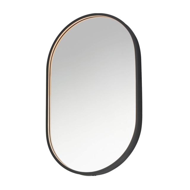 ET2 lighting E42071-GLD Elisse 20 x 32 inch Oval LED Mirror in Gold