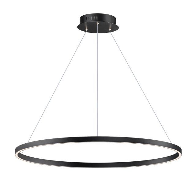 ET2 lighting E52726-GLD Groove 32 inch CCT LED Ring Pendant in Gold