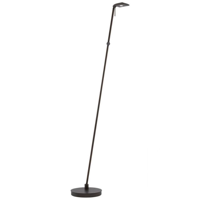 George Kovacs Georges Reading Room 1 Light 50 inch Tall LED Pharmacy Floor Lamp in Copper Bronze Patina P4324-647