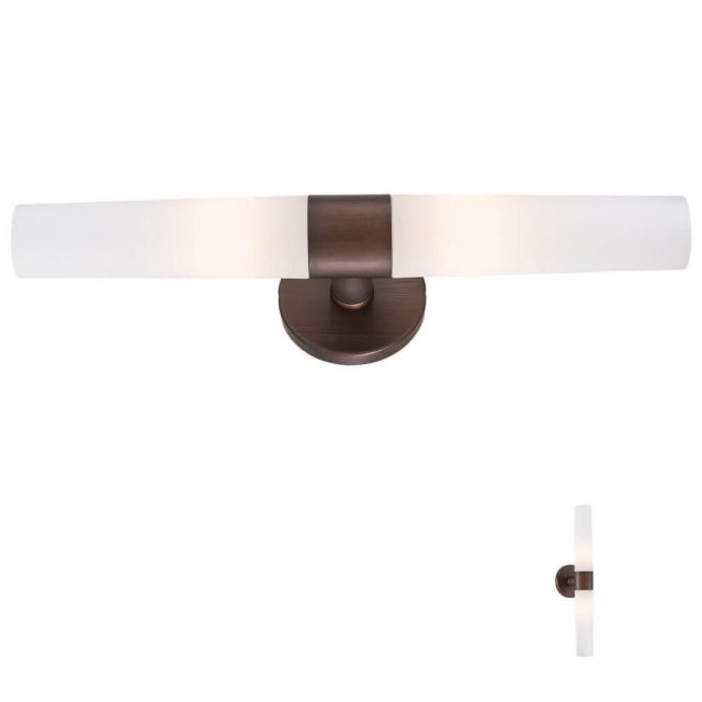 George Kovacs P5042-647B Saber 2 Light 20 Inch Bath Lighting In Painted Copper Bronze Patina