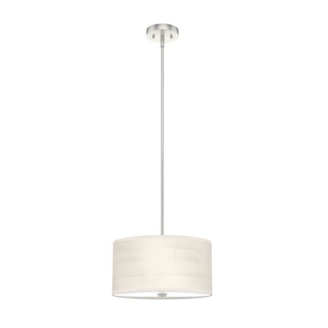 Hunter 19380 Solhaven 3 Light 19 inch Pendant in Bleached Alder with Painted Cased White Glass