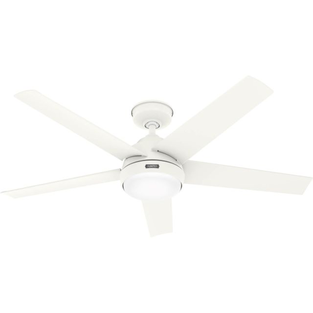 Hunter 52589 Skyflow 52 inch 5 Blade LED Outdoor Ceiling Fan in Matte ...