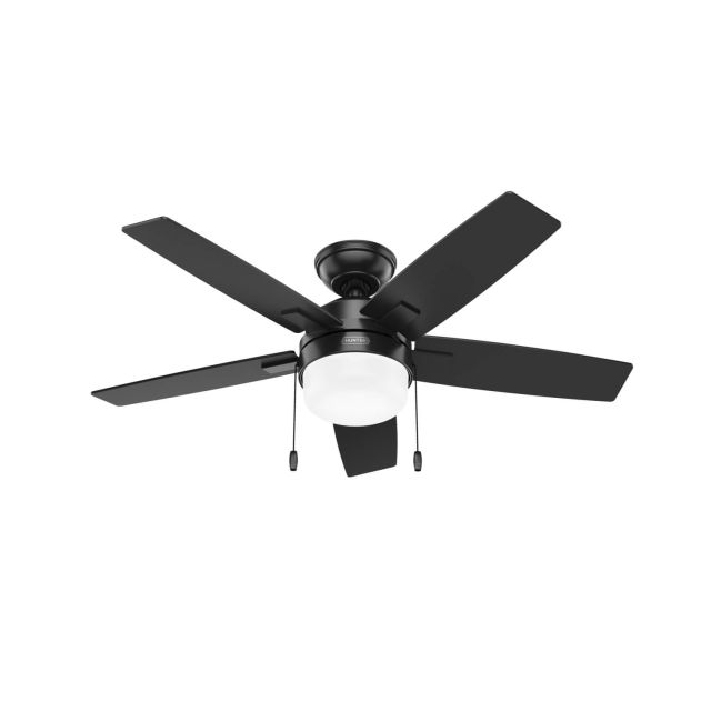 Hunter 52485 Anisten 52 inch 5 Blade Pull Chain LED Ceiling Fan in
