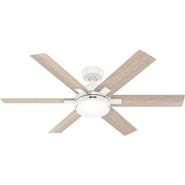 Hunter 52783 Georgetown 52 inch 6 Blade LED Ceiling Fan in Matte