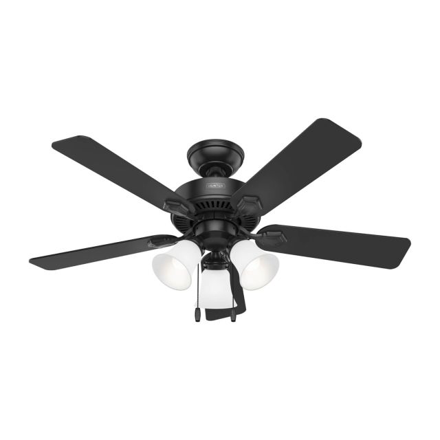 Hunter 52781 Swanson 44 inch 5 Blade Pull Chain LED Ceiling Fan in