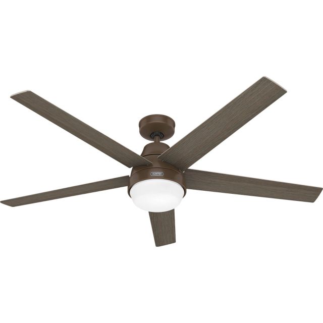 Hunter 51314 Aerodyne 52 inch 5 Blade Smart LED Ceiling Fan in