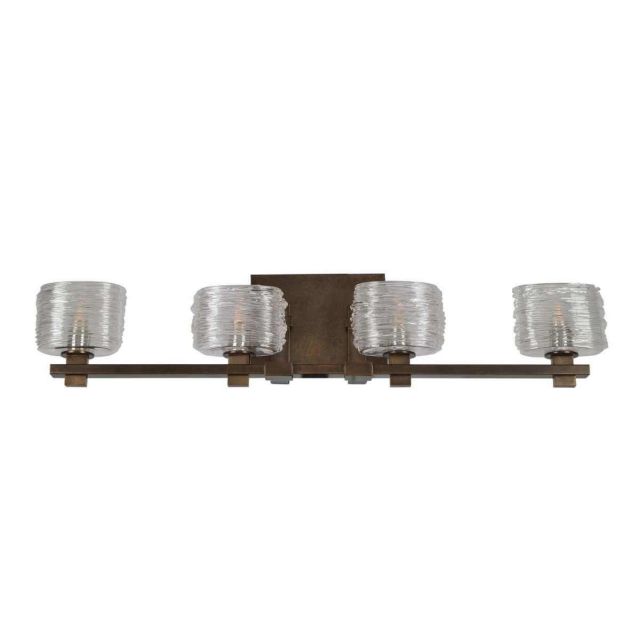 Kalco Lighting 312135VBZ Clearwater 5 Light 37 inch LED Bath