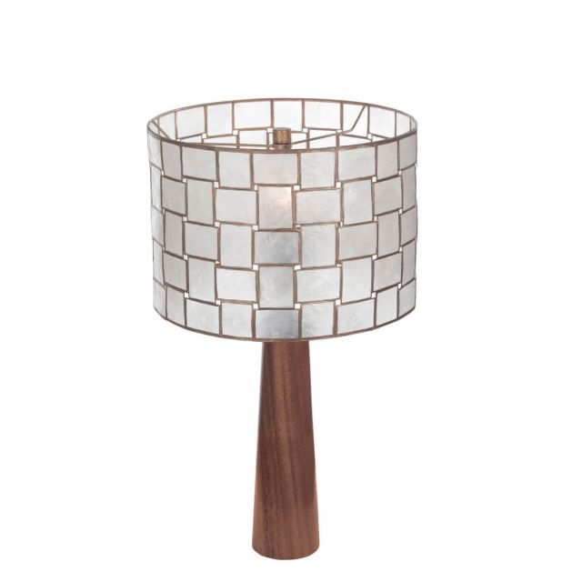 Kalco Lighting 505891OL Roxy 1 Light 26 inch Tall Portable Table Lamp in Oxidized Gold Leaf