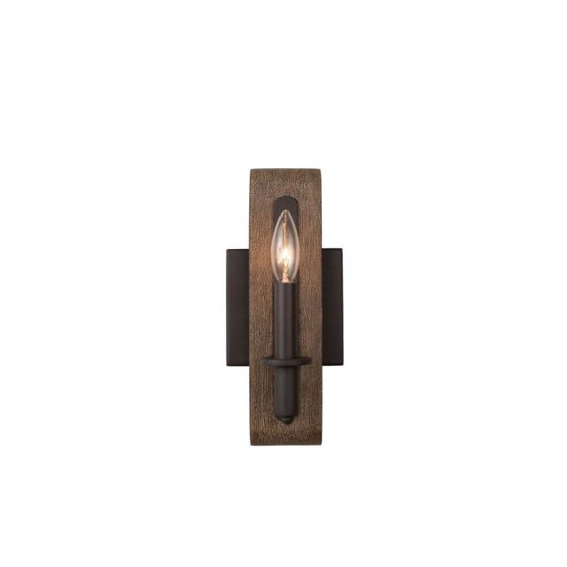 Kalco Lighting 508931SZ Duluth 1 Light 5 inch Bath Light in Satin Bronze