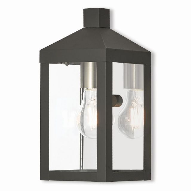 Livex 20591-04 Nyack 1 Light 6 inch Outdoor Pendant Lantern
