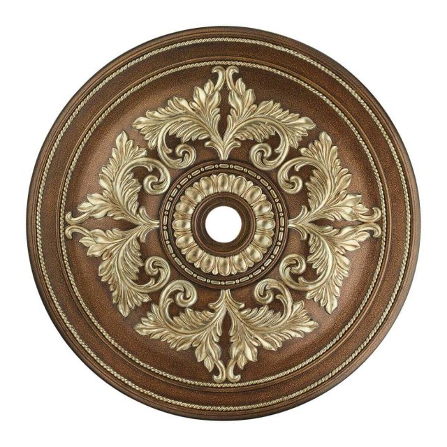 Livex 8228-64 Versailles 49 inch Ceiling Medallions In Palacial Bronze-Gilded Accents