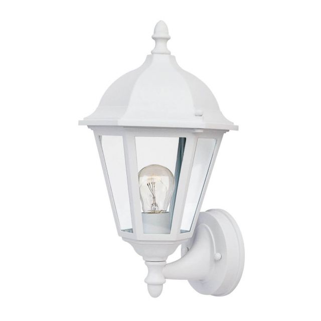 Maxim Lighting Westlake 1 Light 15 inch Tall Outdoor Wall Lantern in White with Clear Glass 1002WT