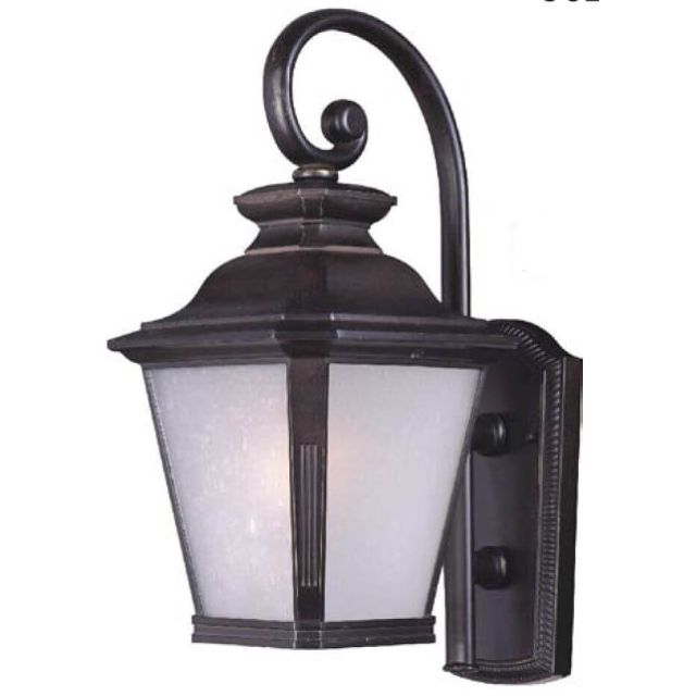 Maxim Lighting 1125FSBZ Knoxville 1 Light 19 inch Tall Outdoor Wall Lantern in Bronze with Frosted Seedy Glass