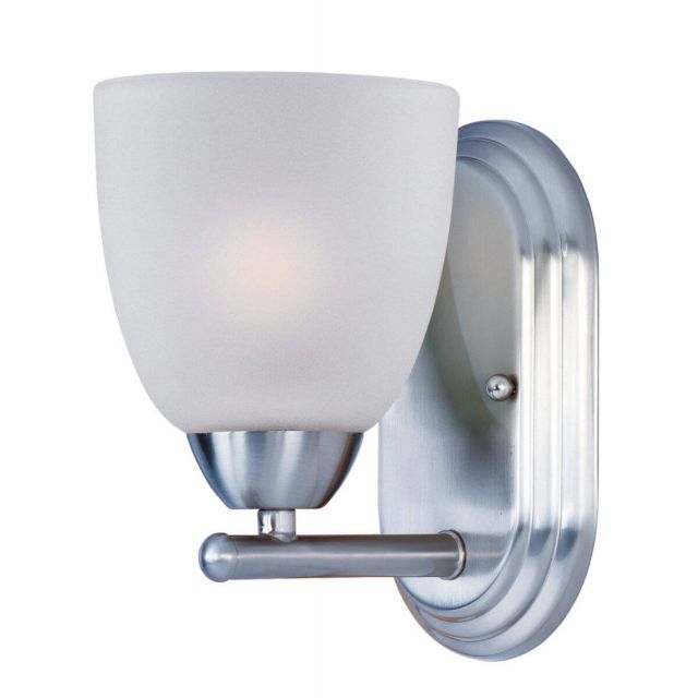 Maxim Lighting Axis 1 Light 5 inch Bath Vanity in Polished Chrome with Frosted Glass 11311FTPC