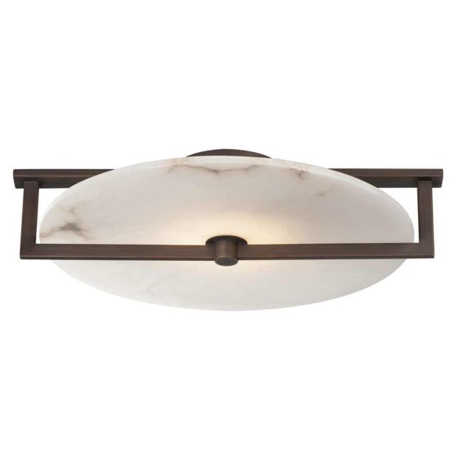Maxim Lighting 18200WADBZ Quarry 4 inch Tall LED Wall Sconce in Dark Bronze with White Alabaster Glass