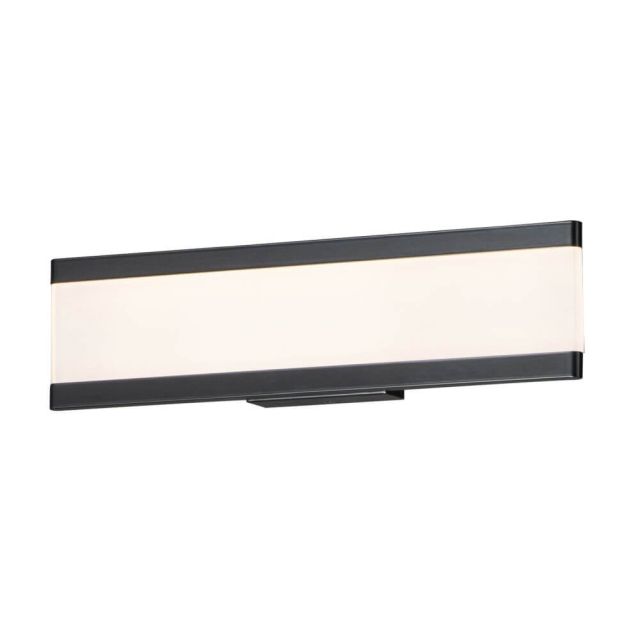 Maxim Lighting 24752FTBK Visor 5 inch Tall LED Wall Sconce in Black