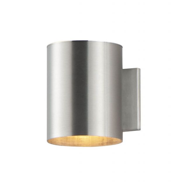 Maxim Lighting Outpost 1 Light 7 inch Tall Outdoor Wall Light in Brushed Aluminum 26101AL