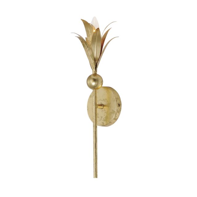 Maxim Lighting 2881GL Paloma 1 Light 19 inch Tall Wall Sconce in Gold Leaf