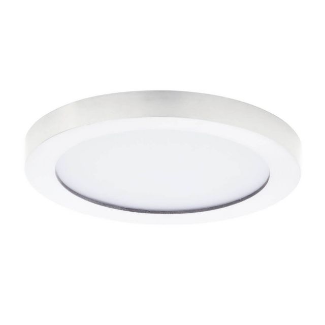 Maxim Lighting Chip 5 inch Round LED Outdoor Flush Mount in White with White Polycarbonate 57690WTWT
