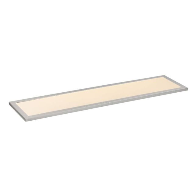 Maxim Lighting 57764WTAL Sky Panel 12 Inch LED Outdoor Flush Mount In Brushed Aluminum With White Glass
