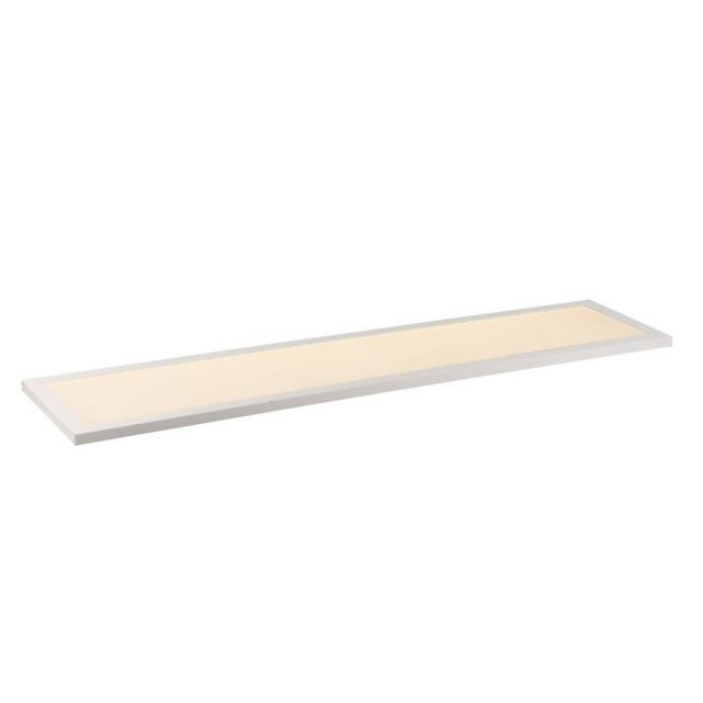 Maxim Lighting 57764WTWT Sky Panel 12 Inch LED Outdoor Flush Mount In White With White Glass