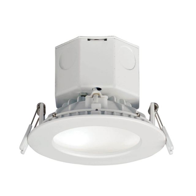 Maxim Lighting Cove 5 inch LED Recessed Downlight in White with White Glass 57793WTWT