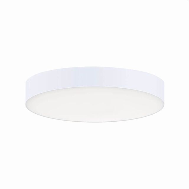 Maxim Lighting 57880WTWT Trim 5 inch Round LED Surface Mount in White with White Glass