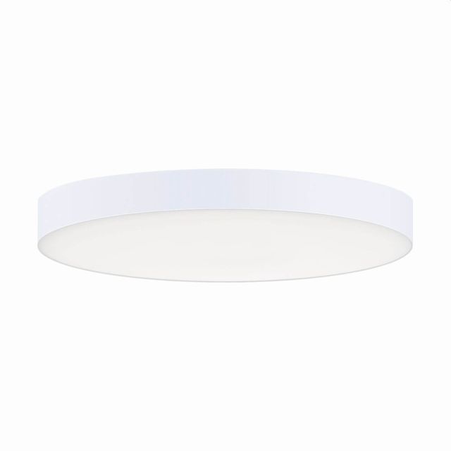 Maxim Lighting Trim 7 inch Round LED Surface Mount in White with White Glass 57882WTWT