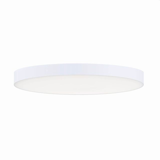 Maxim Lighting Trim 9 inch Round LED Surface Mount in White with White Glass 57884WTWT
