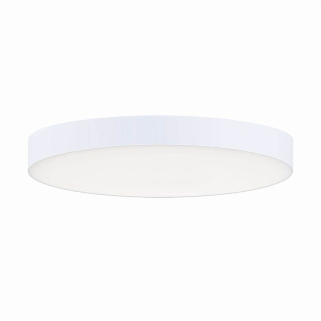 Maxim Lighting Trim 7 inch Round LED Surface Mount in White with White Glass 57895WTWT