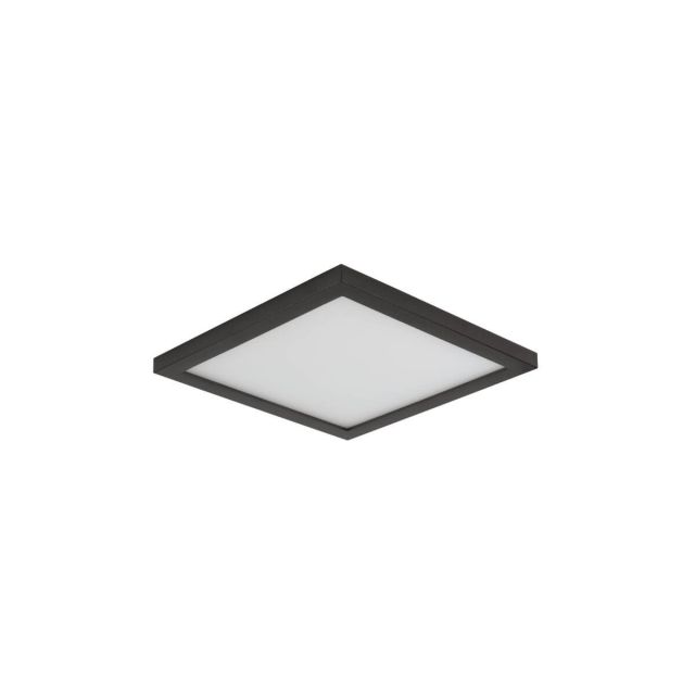 Maxim Lighting 58722WTBZ Wafer 7 inch Square LED Outdoor Flush Mount in Bronze
